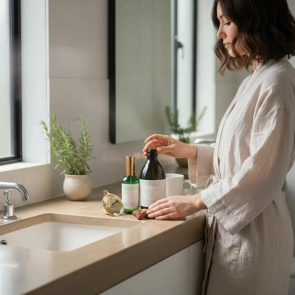 Deluxe Hair Growth Support Ritual Kit Tui and Moon Botanicals