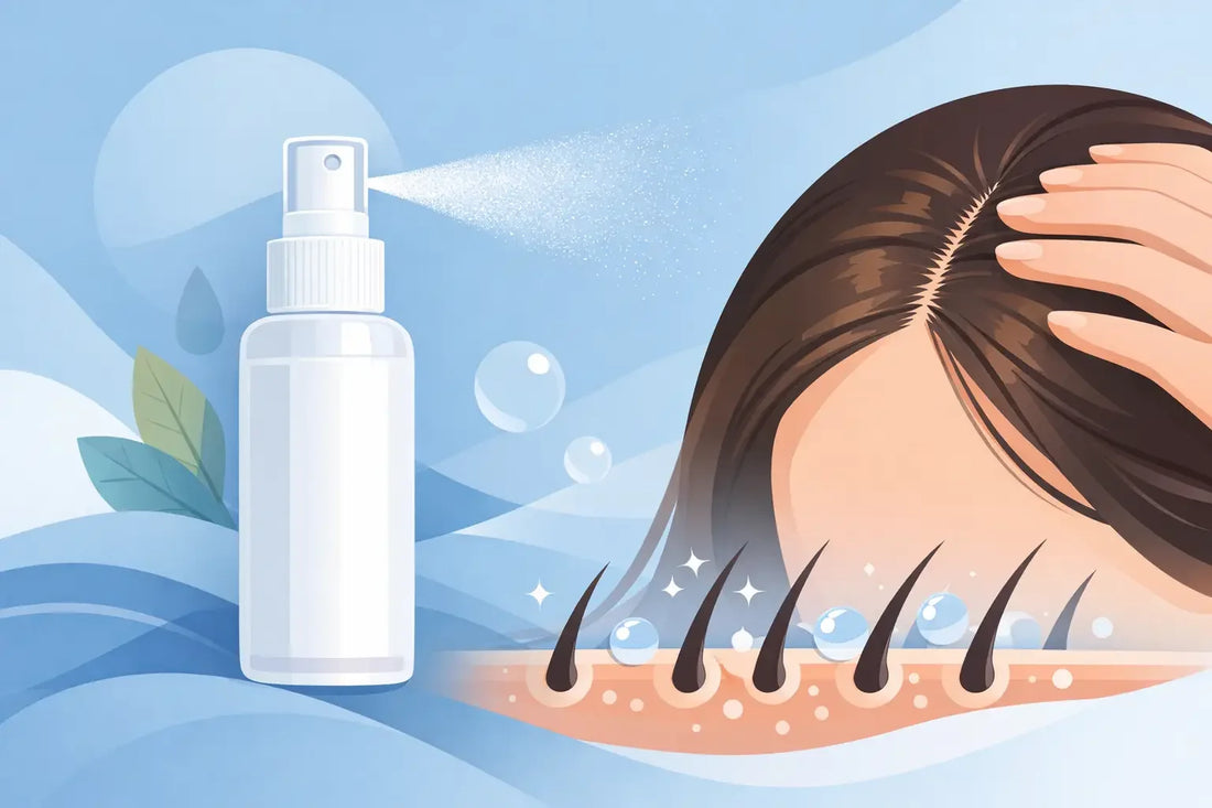 Non Greasy Leave In Scalp Spray for Daily Care
