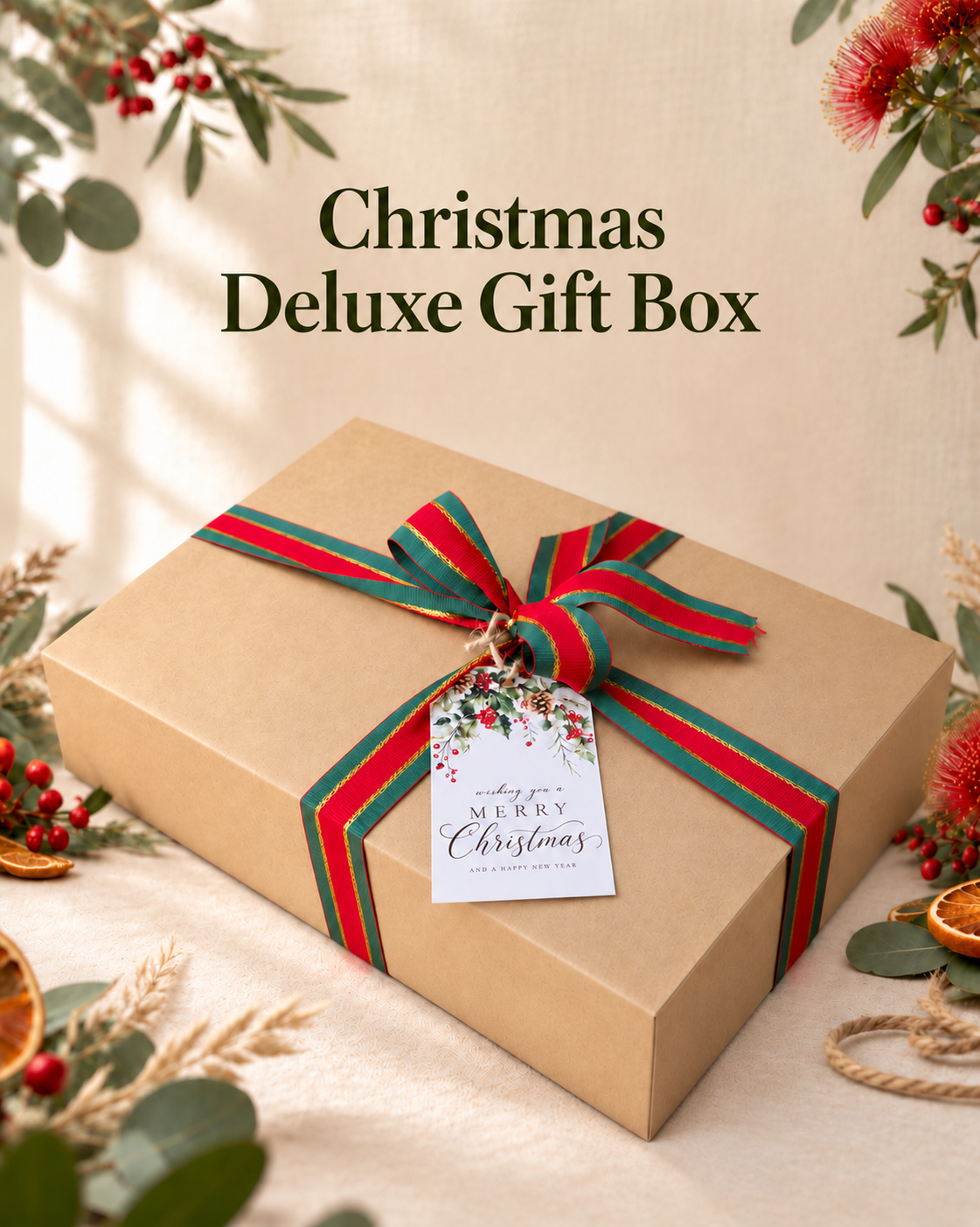 Christmas Deluxe Gift Box by Tui & Moon Botanicals