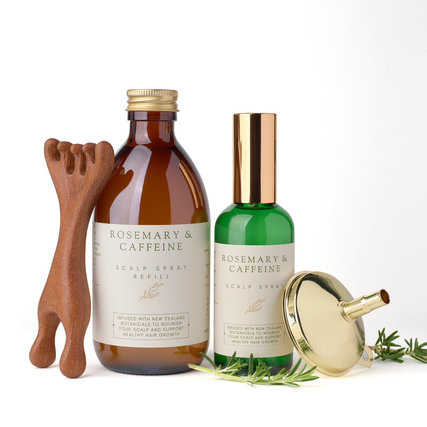 Rosemary & Caffeine Deluxe Hair Support Kit