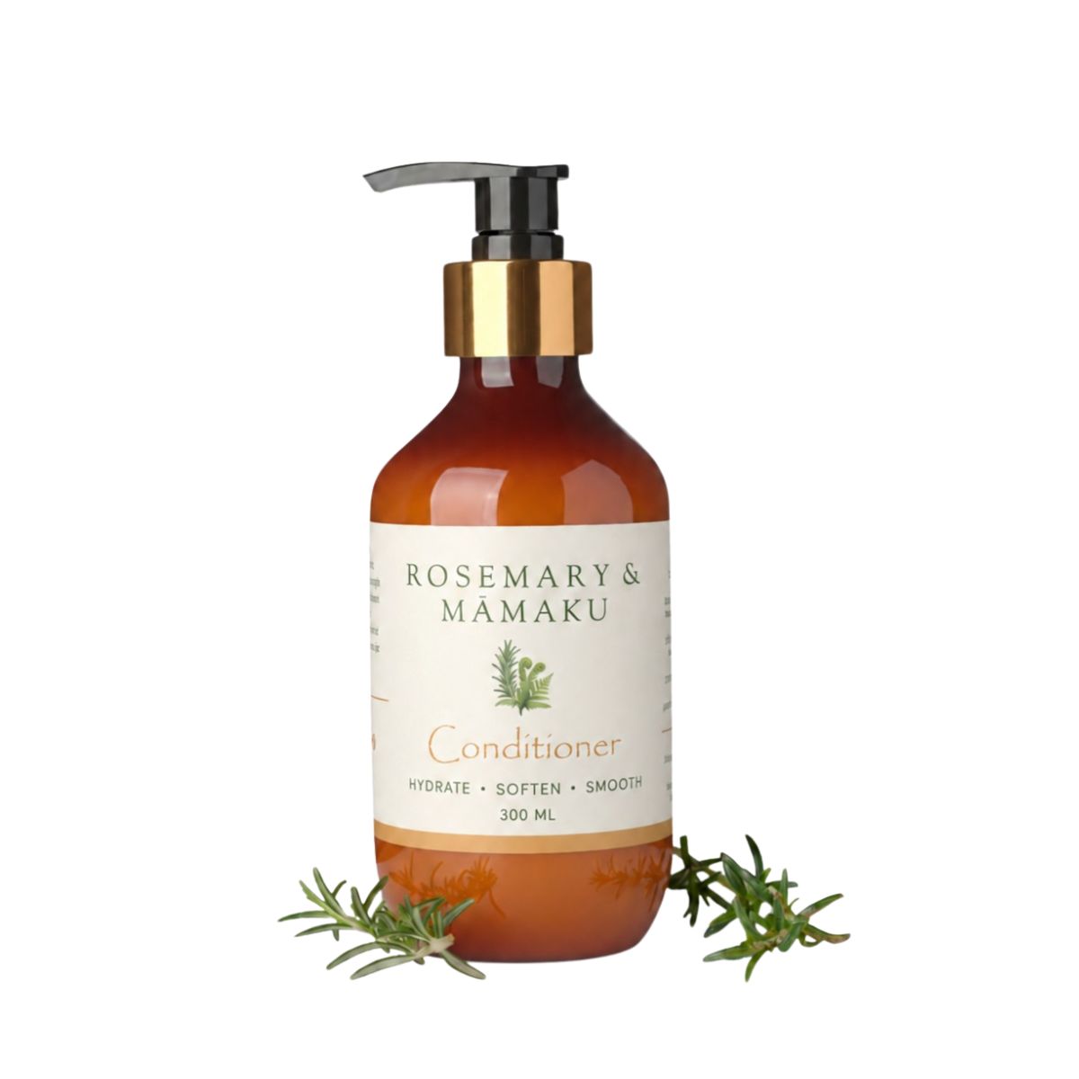 Rosemary & Māmaku Conditioner | Hydrating Botanical Conditioner for Soft, Smooth Hair 300ml