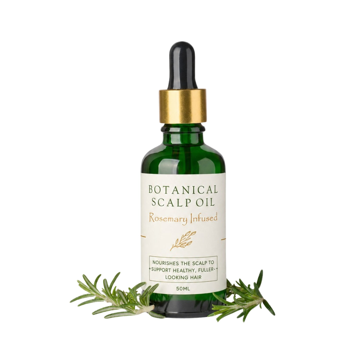 Rosemary Infused Botanical Scalp Oil | Nourishing Hair & Scalp Treatment 50ml