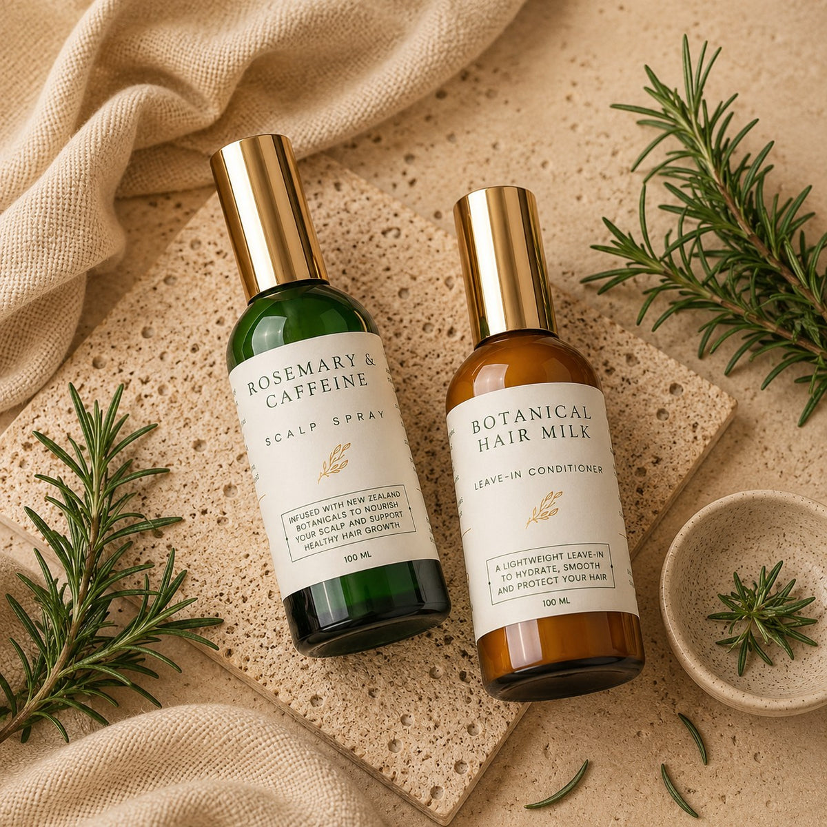 Rosemary Scalp & Hair Hydration Duo | Support, Hydrate & Strengthen